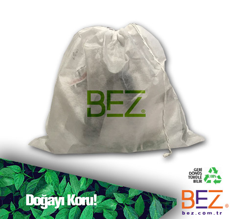 İp büzgülü Bez Torba Çanta | Alışveriş Bez Çantaları | Toptan Bez Çanta